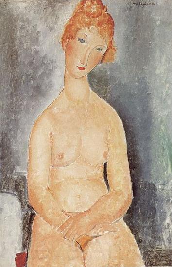 Amedeo Modigliani Seated Nude